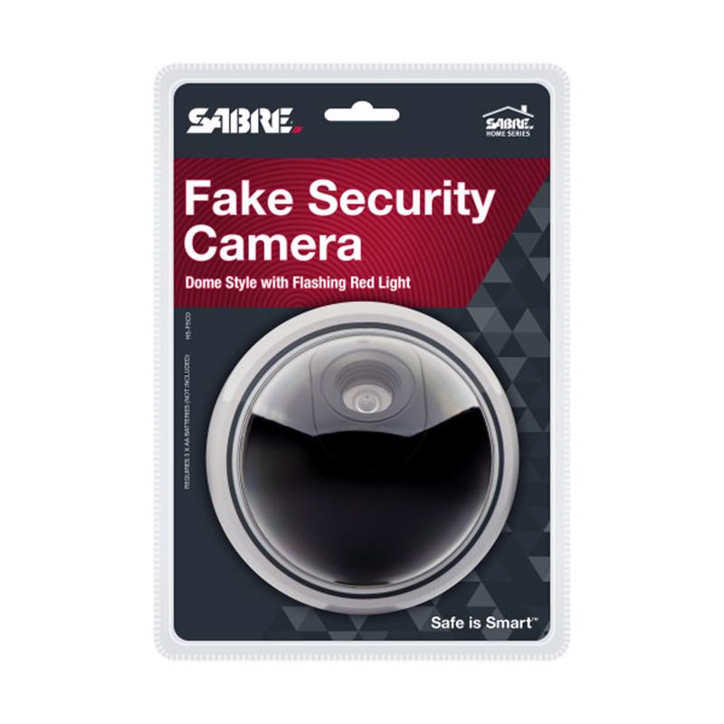 Sabre Black Plastic Fake Security Camera