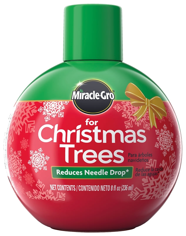 Miracle-Gro 101660 Christmas Tree Food, 8 oz, Liquid, Pack of 12