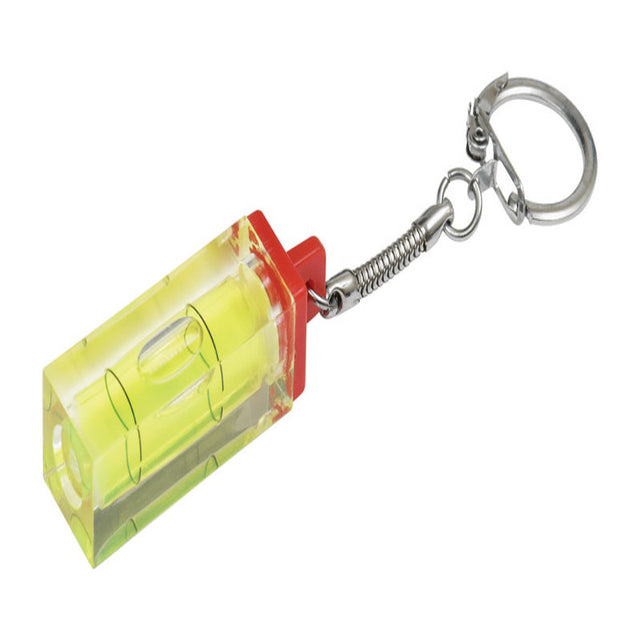 HILLMAN Plastic Clear Mini Level Key Ring, Pack of 25