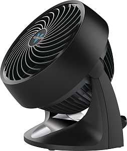Vornado CR1-0116-06 Small Air Circulator, 120 V, 7.17 in Dia Blade, 3-Speed, 1150 to 2225 rpm Speed, 156 to 293 cfm Air