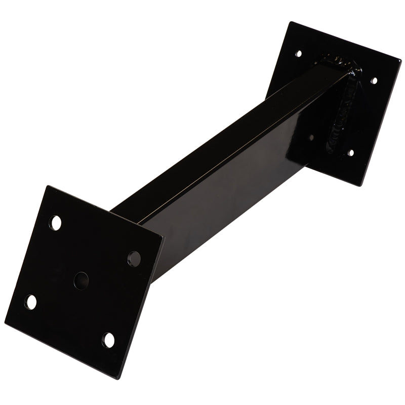 Ghost Controls AXGN Mounting Pedestal, Aluminum, Black, Powder-Coated