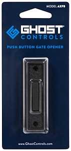 Ghost Controls AXPB Push Button, Non-Illuminated, Plastic, Black