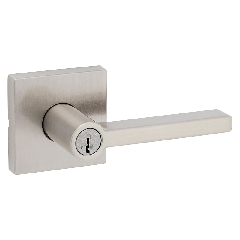 Kwikset 740HFL SQT 15 Entry Lever, Satin Nickel, Metal, Re-Key Technology: SmartKey, Left, Reversible, Right Hand