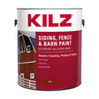 KILZ Flat Barn Red Oil-Based Barn and Fence Paint Exterior 1 gal, Pack of 4