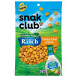 Snak Club Hidden Valley Ranch Toasted Corn 3 oz Bagged, Pack of 6