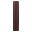Amerimax 3 in. H X 2 in. W X 15 in. L Brown Aluminum K Downspout Extension