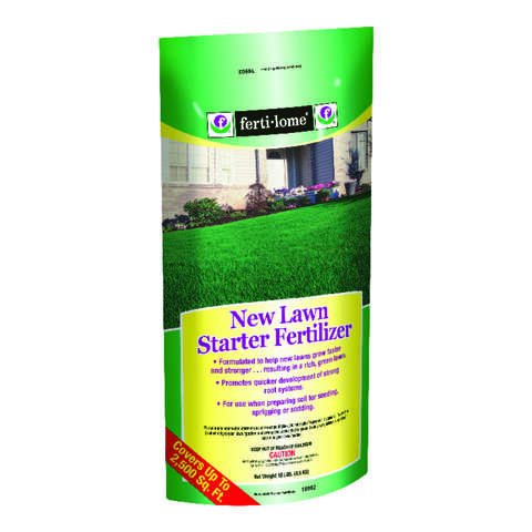 Ferti-lome Lawn Starter Lawn Fertilizer For All Grasses 2500 sq ft