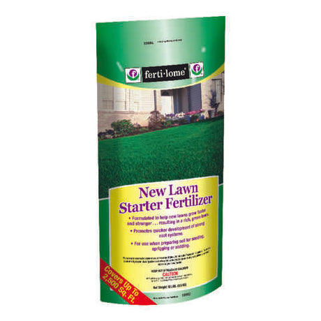 Ferti-lome Lawn Starter Lawn Fertilizer For All Grasses 2500 sq ft