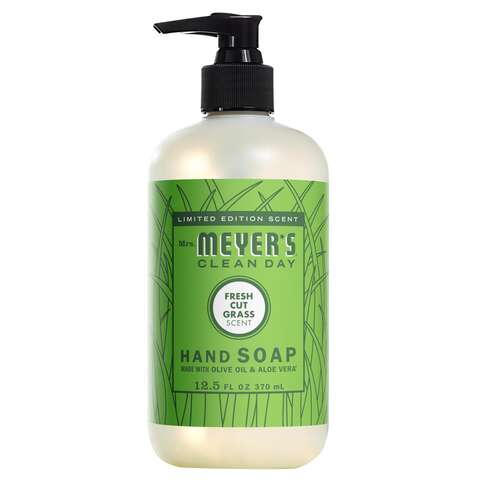 Mrs. Meyer's Clean Day Fresh Cut Grass Scent Liquid Hand Soap 12.5 oz, Pack of 6