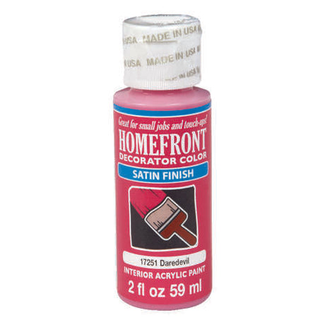 Homefront Satin Daredevil Hobby Paint 2 oz, Pack of 3