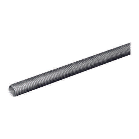 SteelWorks 1/4 in. D X 36 in. L Low Carbon Steel Threaded Rod, Pack of 5