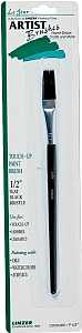Linzer C9304#5 Artist Paint Brush, #5 Brush, 1/2 in L Trim, Wood Handle