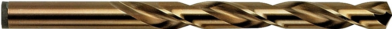 Irwin 63128 Jobber Drill Bit, 7/16 in Dia, 5-1/2 in OAL, Spiral Flute, 7/16 in Dia Shank, Cylinder Shank, Pack of 6