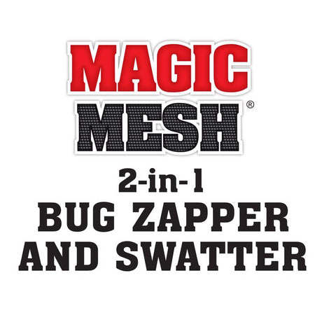 Magic Mesh Flying Insect Killer Bug Zapper and Swatter 1 pk