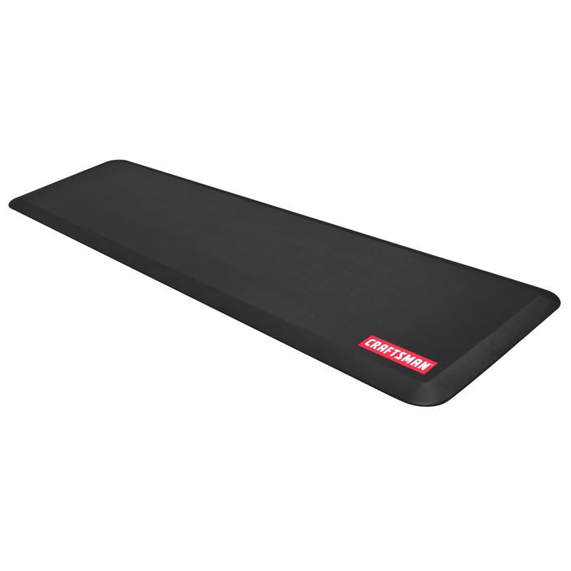 Craftsman 20 in. W X 72 in. L Black Polyurethane Foam Anti-Fatigue Mat