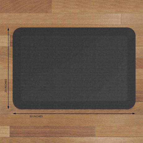 Gel Pro 20 in. W X 30 in. L Charcoal Polyurethane Foam Anti-Fatigue Mat