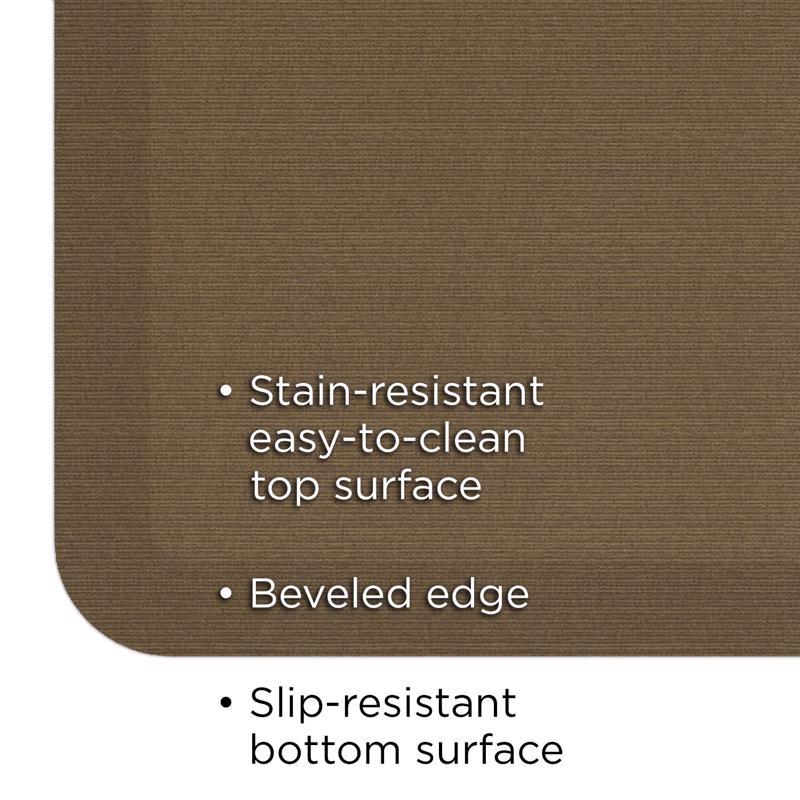 Gel Pro 20 in. W X 30 in. L Khaki Polyurethane Foam Anti-Fatigue Mat