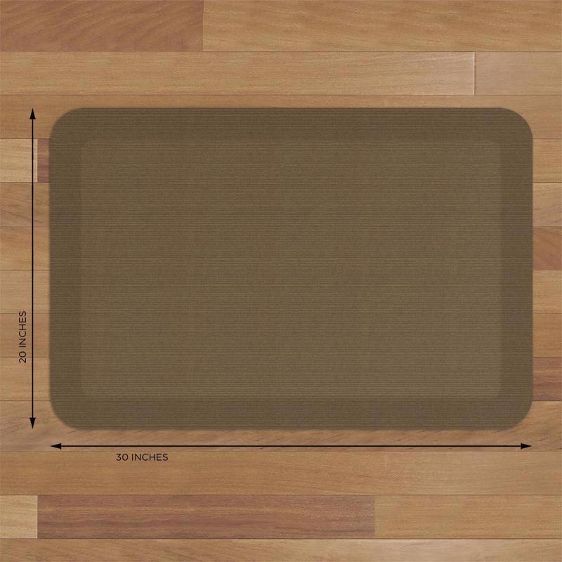 Gel Pro 20 in. W X 30 in. L Khaki Polyurethane Foam Anti-Fatigue Mat