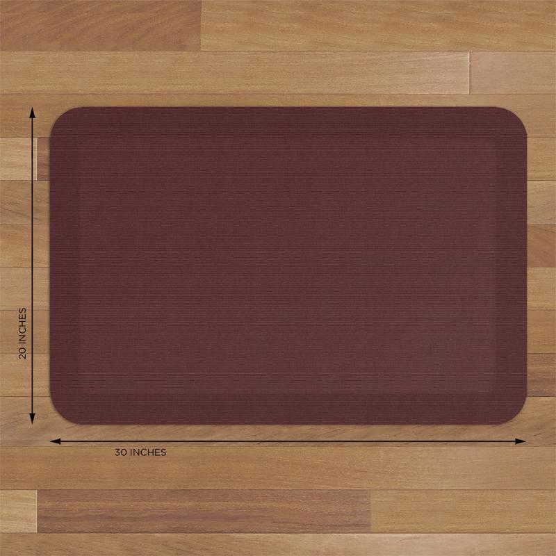 Gel Pro 20 in. W X 30 in. L Burgundy Polyurethane Foam Anti-Fatigue Mat