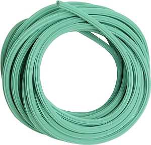 Make-2-Fit P 7636 Screen Retainer Spline, 0.165 in D, 25 ft L, Vinyl, Gray, Round