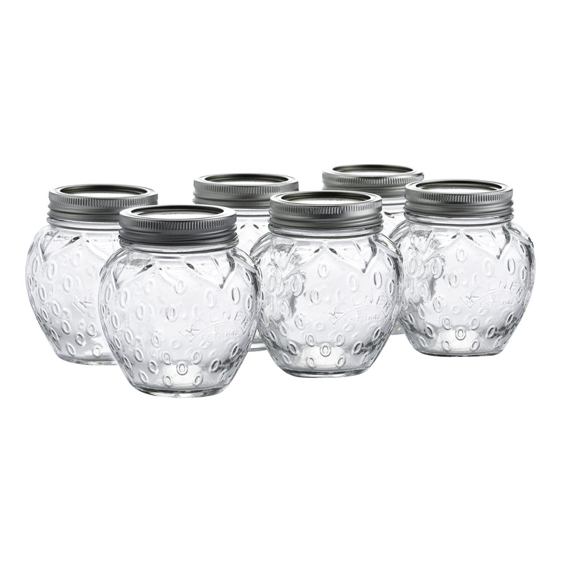 Kilner Regular Mouth Canning Jar 13.5 oz 6 pk, Pack of 2