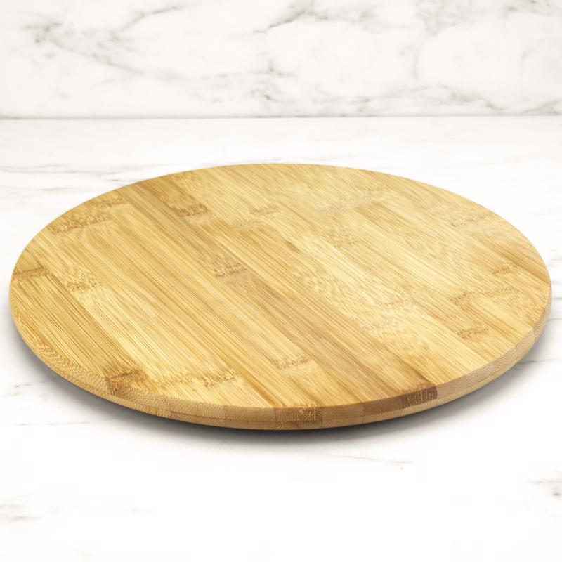 Totally Bamboo TB Home Brown 1 in. H X 14 in. D Bamboo Lazy Susan, Pack of 6
