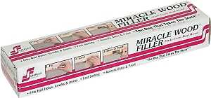 Staples Miracle Wood 942 Wood Filler, Putty, Strong Solvent, Natural, 1.75 oz Tube