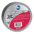 IPG 4137 Duct Tape, Silver, 11 mil Thick, 60 yd L, 1.88 in W, Cloth Backing