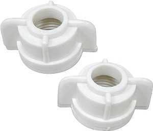 ProSource 24306 Faucet Coupling Nut, White
