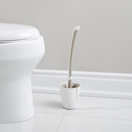 Better Living Looeez Toilet Bowl Brush & Holder White