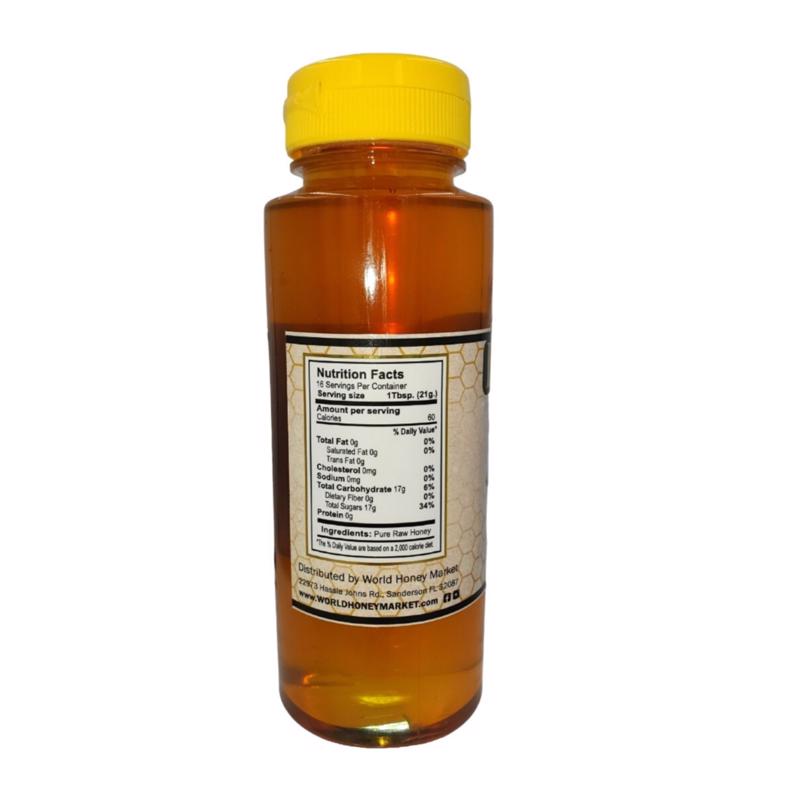 World Honey Market Clover Honey 12 oz Bottle, Pack of 12