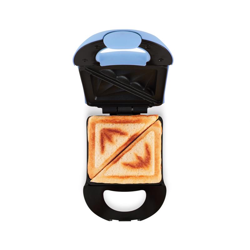 Rise by Dash Sky Blue Metal Nonstick Surface Sandwich Maker