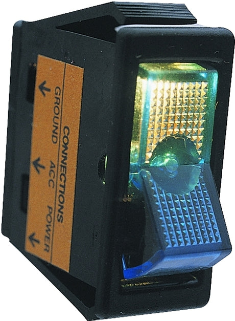 Calterm 40340 Rocker Switch, 20 A, 12 VDC, SPST