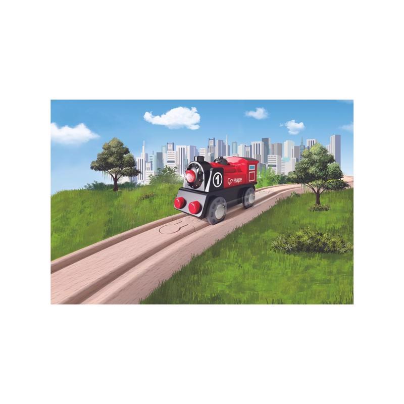 Hape Train Engine Multicolored 1 pc