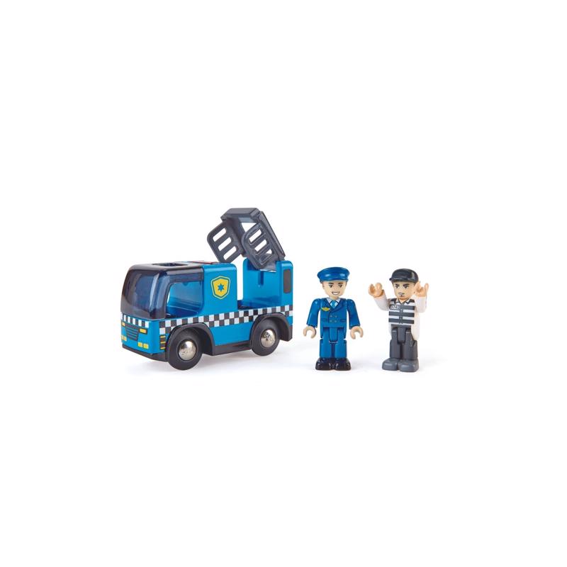 Hape Police Car with Siren Multicolored 3 pc