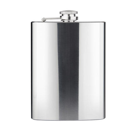 Final Touch 8 oz Silver Stainless Steel Flask