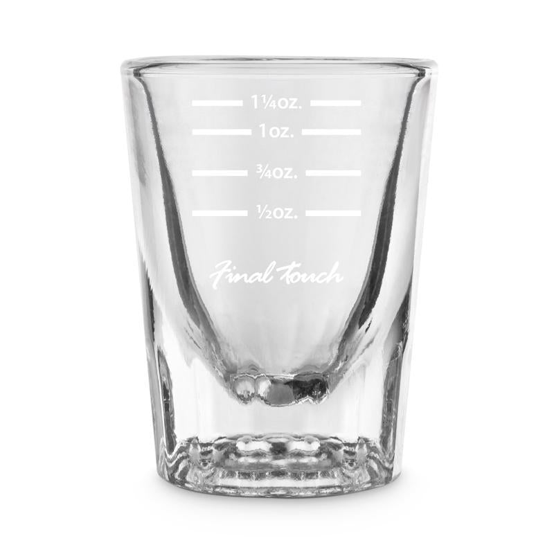 Final Touch 1.5 oz Clear Glass Shot Glass