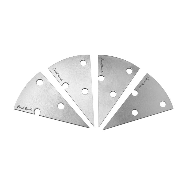 Final Touch Silver Plastic/Stainless Steel Cheese Marker Set