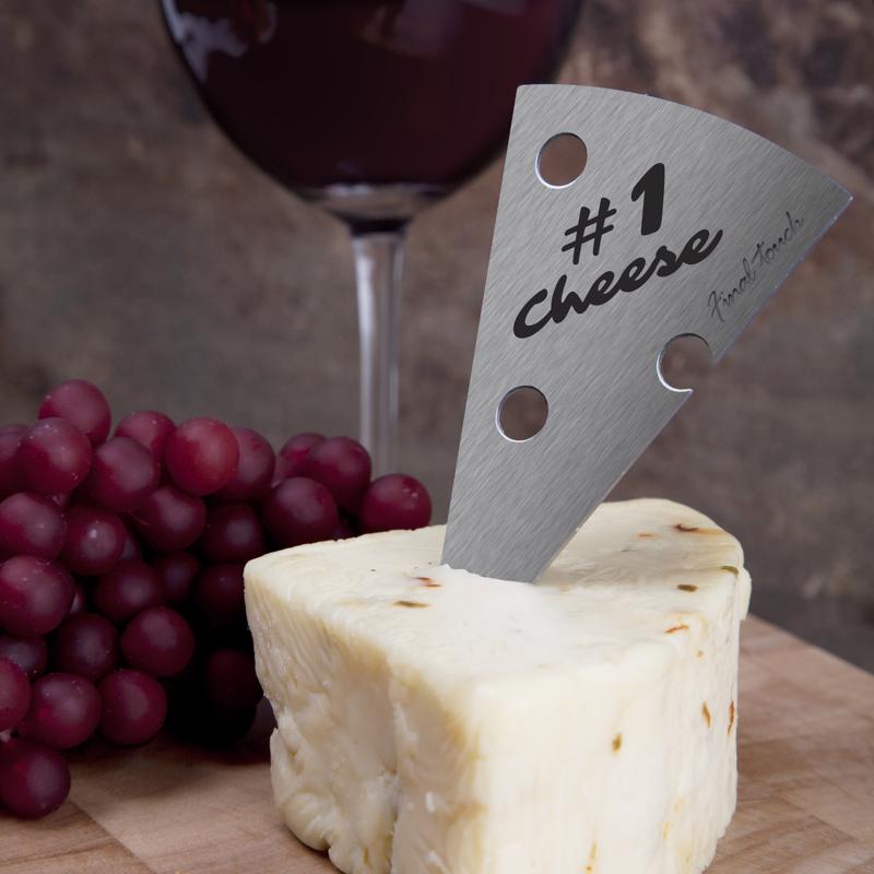 Final Touch Silver Plastic/Stainless Steel Cheese Marker Set