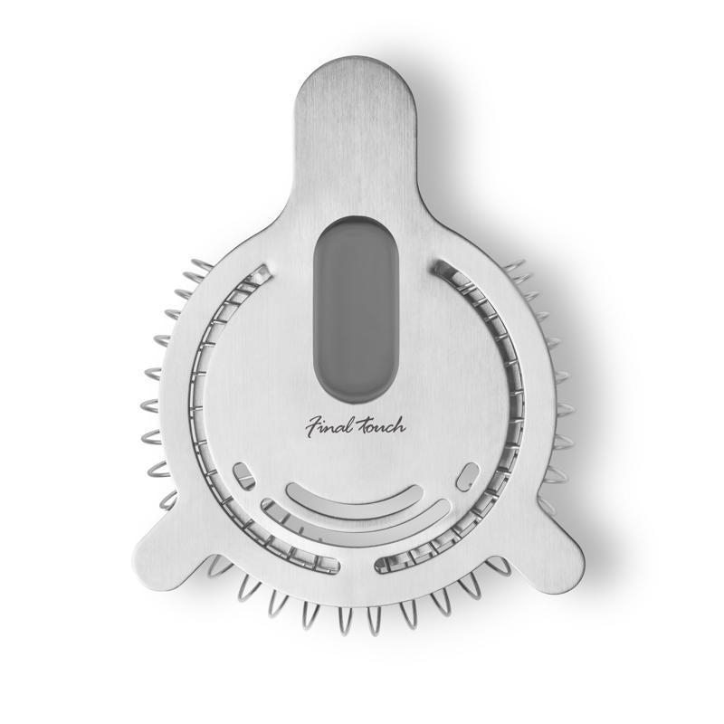 Final Touch 13.5 oz Clear/Silver Glass/Stainless Steel Pitcher