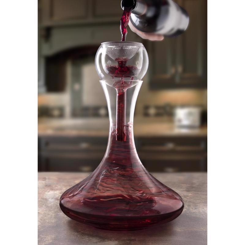 Final Touch Pha-Zaire Clear Glass Aerator