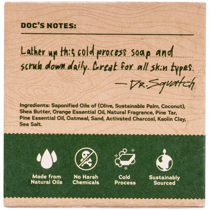 Dr. Squatch Pine Tar Scent Soap Bar 5 oz 1 pk