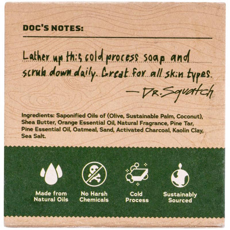 Dr. Squatch Pine Tar Scent Soap Bar 5 oz 1 pk