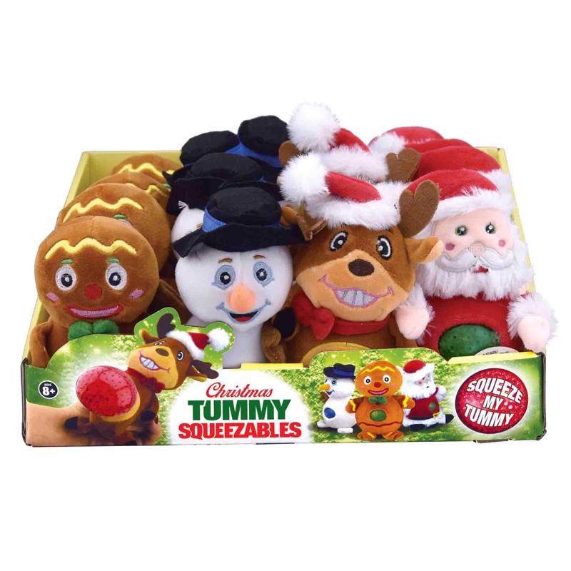 Magic Seasons Christmas Tummy Squeezables 1 pk, Pack of 12