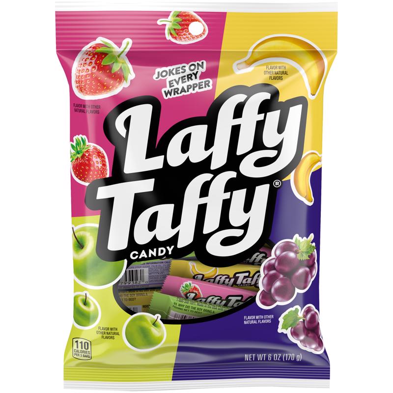 Laffy Taffy Assorted Candy 6 oz, Pack of 12