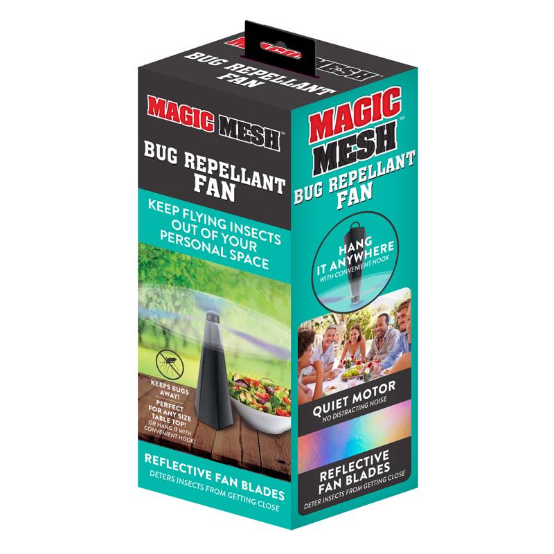 Magic Mesh Insect Repeller Bug Repellant Fan Plastic 1 pk