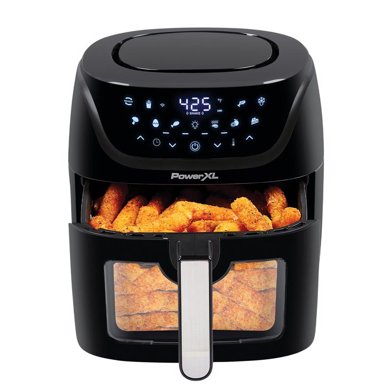 PowerXL Vortex Pro Black 8 qt Programmable Digital Air Fryer