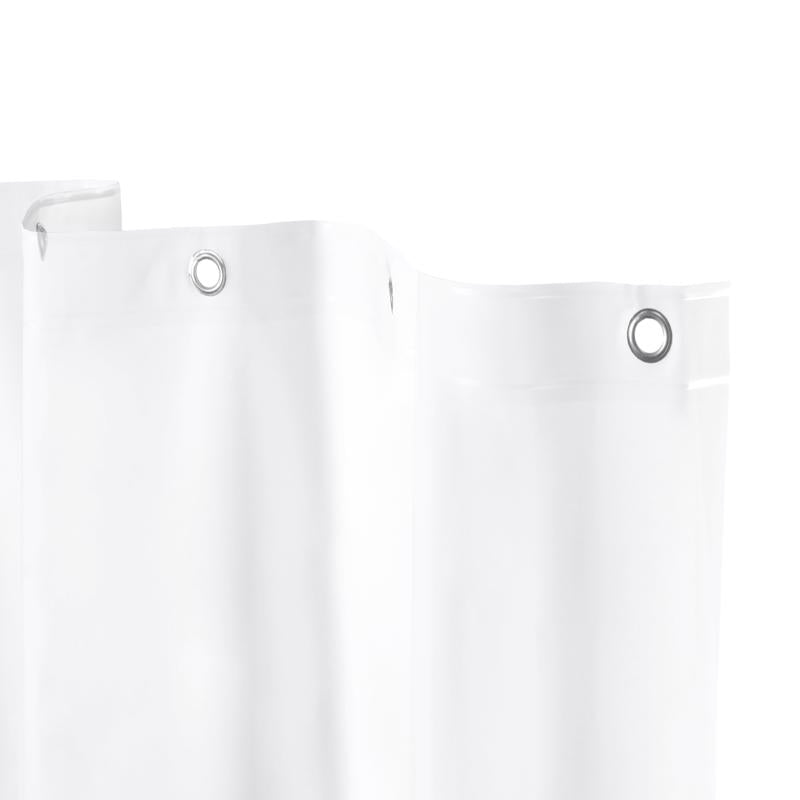 Kenney 72 in. H X 70 in. W Clear Shower Curtain Liner PEVA