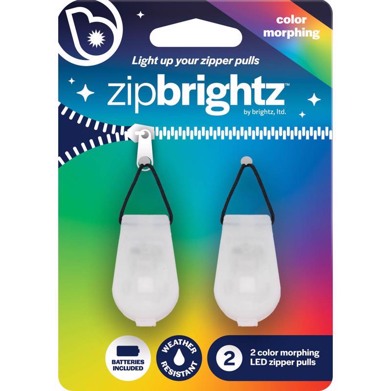 Brightz Zip Brightz Color Morphing LED ABS Plastics 2 pk
