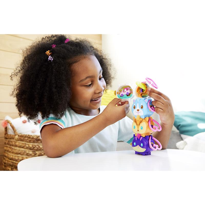 Mattel Polly Pocket Mini World of Pets Multicolored